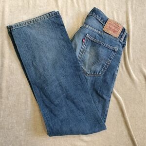 Levi's Straight Fit 505 Medium Wash Jeans 36x34